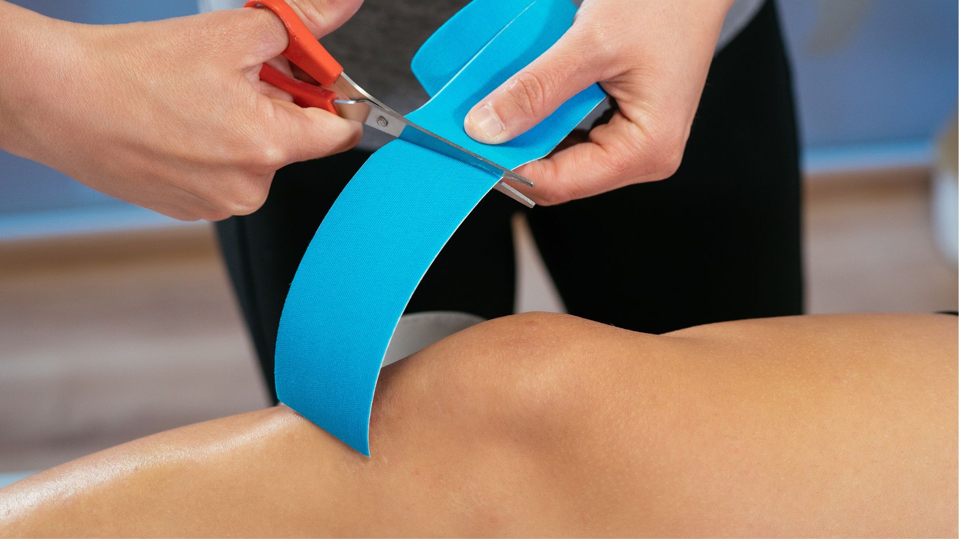 Medical taping bij de fysiotherapeut